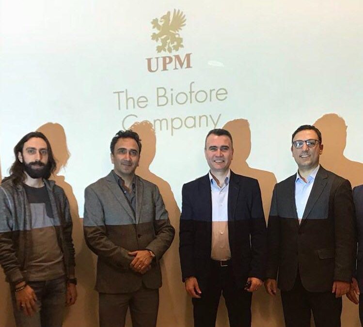 دوره ی آموزشی یک روزه شرکت UPM فنلاند با حضور نمایندگان ترکیه ای در شرکت رایان لیبل